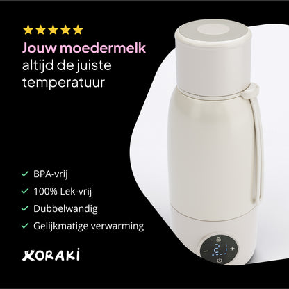 Koraki® Thermosfles Flessenwarmer