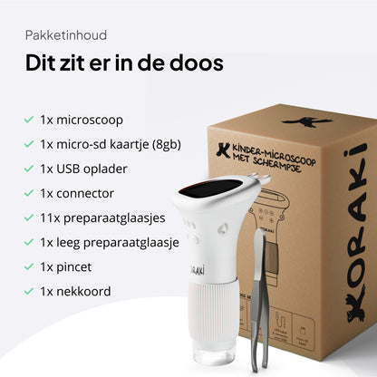 Koraki® Digitale Kinder microscoop